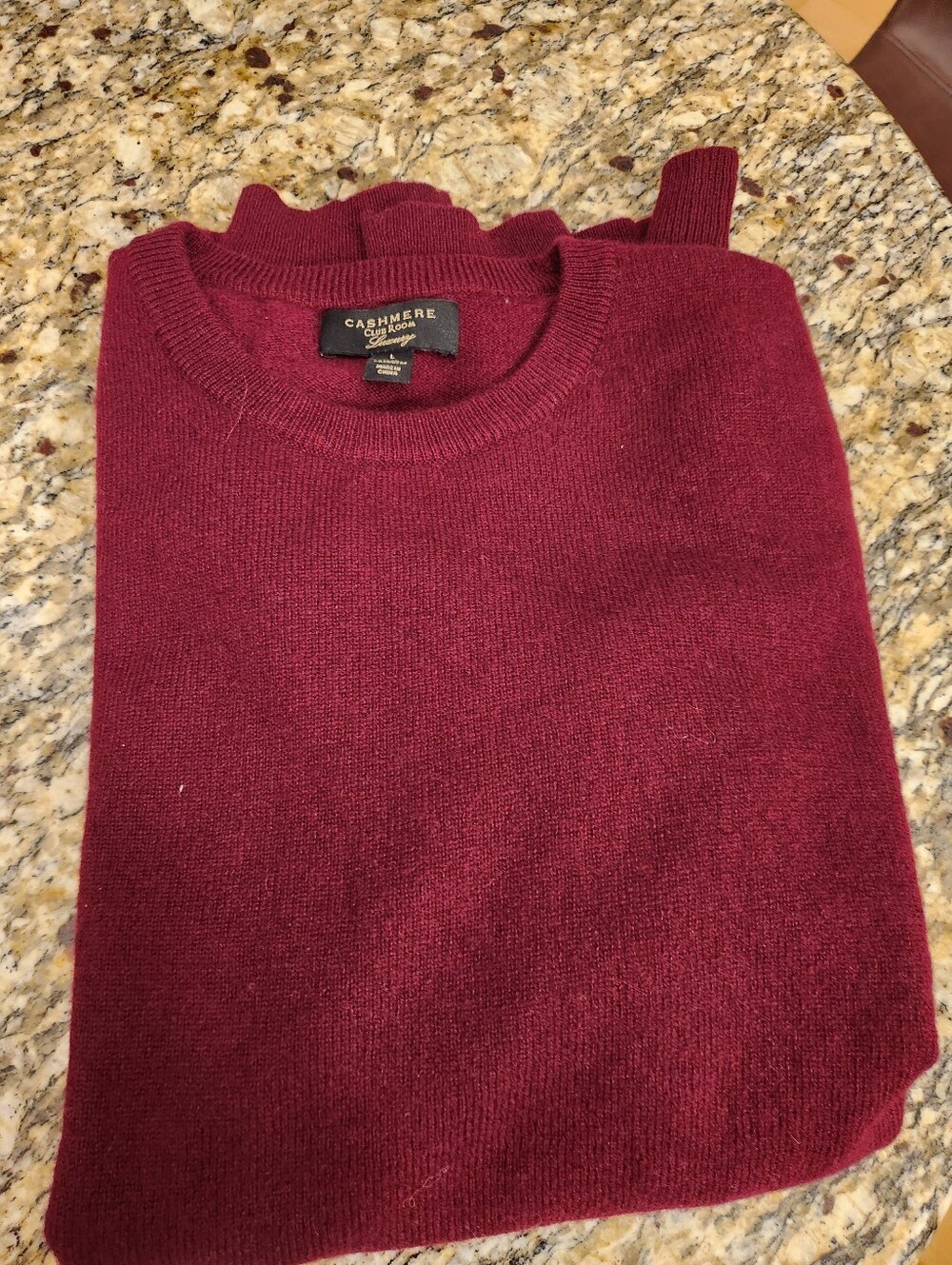Club Room Cashmere Sweater Large